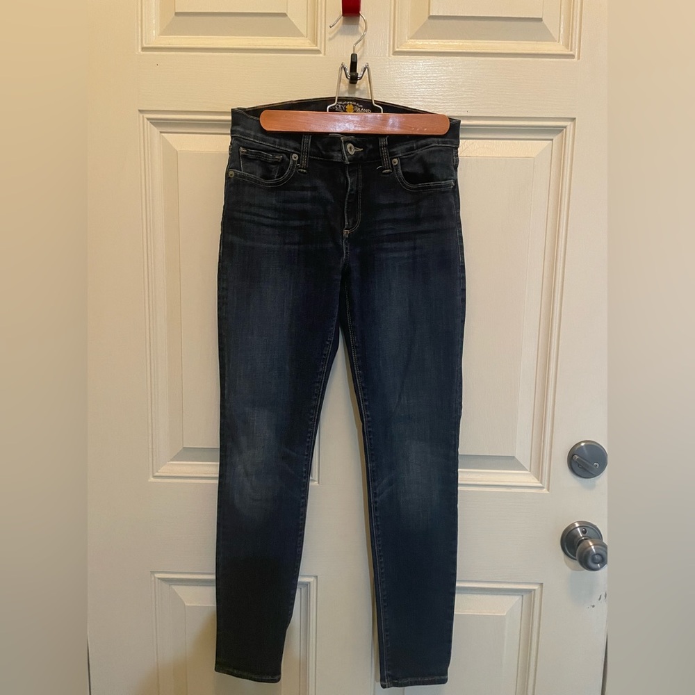 Lucky Brand Blue Jeans, Brooke Skinny, size 4/27 inseam , excellent condition